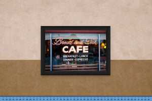 DOPEPICS : 0012 : Framed : Bread & Ink Cafe