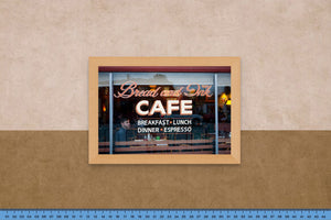 DOPEPICS : 0012 : Framed : Bread & Ink Cafe