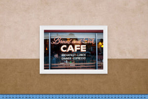 DOPEPICS : 0012 : Framed : Bread & Ink Cafe