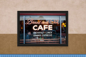 DOPEPICS : 0012 : Framed : Bread & Ink Cafe