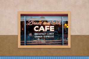 DOPEPICS : 0012 : Framed : Bread & Ink Cafe