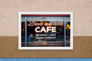 DOPEPICS : 0012 : Framed : Bread & Ink Cafe