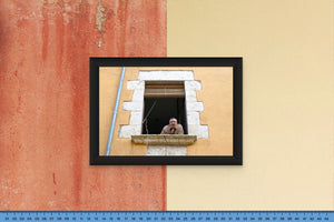DOPEPICS : 0040 : Framed : Man In The Window