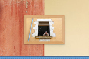 DOPEPICS : 0040 : Framed : Man In The Window