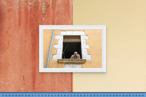 DOPEPICS : 0040 : Framed : Man In The Window