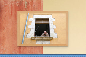 DOPEPICS : 0040 : Framed : Man In The Window