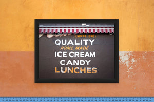 DOPEPICS : 0019 : Framed : Quality Ice Cream