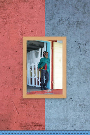 DOPEPICS : 0030 : Framed : Rasta In Soufriere