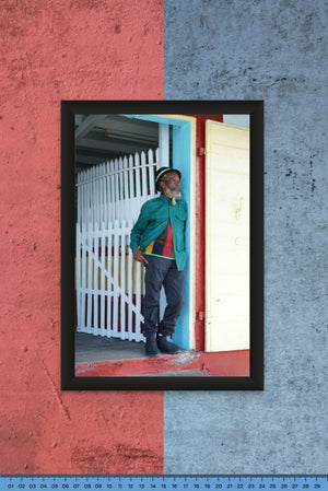 DOPEPICS : 0030 : Framed : Rasta In Soufriere