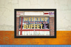 DOPEPICS : 0025 : Framed : Weekend Buffet