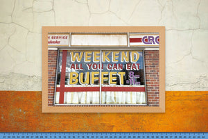DOPEPICS : 0025 : Framed : Weekend Buffet