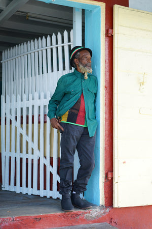 DOPEPICS : 0030 : Framed : Rasta In Soufriere